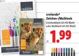 Lidl Zeichen - Malblock Angebot