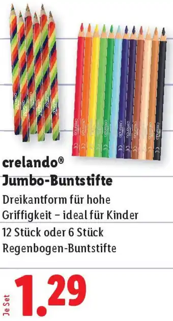 Lidl Jumbo-Buntstifte Angebot