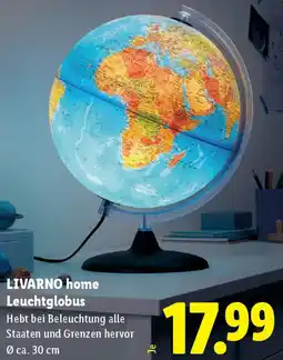 Lidl LIVARNO home Leuchtglobus Angebot