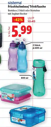 Lidl Frischhaltedose Trinkflasche Angebot