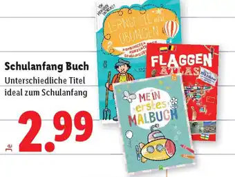 Lidl Schulanfang Buch Angebot