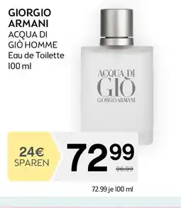 Bipa ACQUA DI GIÒ HOMME Eau de Toilette Angebot
