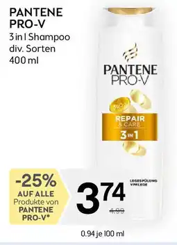 Bipa PANTENE PRO-V 3 in 1 Shampoo Angebot