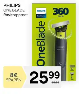 Bipa PHILIPS One Blade Rasierapparat Angebot