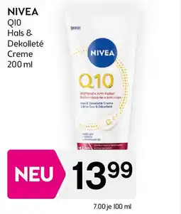 Bipa NIVEA Q10 Hals & Dekolleté Creme Angebot