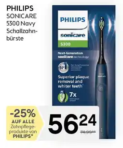 Bipa PHILIPS SONICARE 5300 Navy Schallzahnbürste Angebot