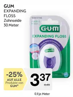Bipa Gum expanding floss zahnseide Angebot