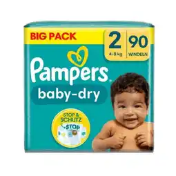 Bipa Baby-Dry Windeln Big Pack Größen 2 - 8 BIPA Angebot
