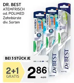 Bipa Dr. best atemfrisch od. polimed zahnbürste Angebot