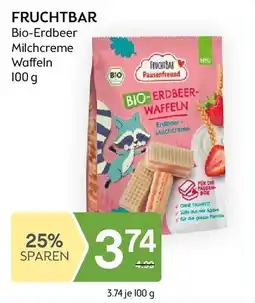 Bipa FRUCHTBAR Bio-Erdbeer Milchcreme Waffeln Angebot