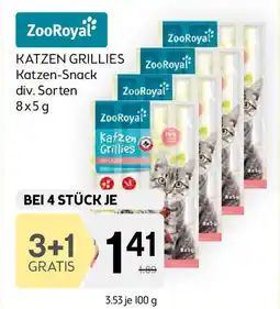Bipa KATZEN GRILLIES Katzen-Snack Angebot