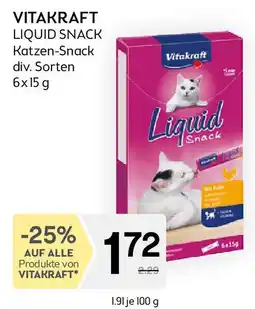 Bipa VITAKRAFT LIQUID SNACK Katzen-Snack Angebot