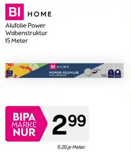 Bipa Alufolie Power Wabenstruktur Angebot