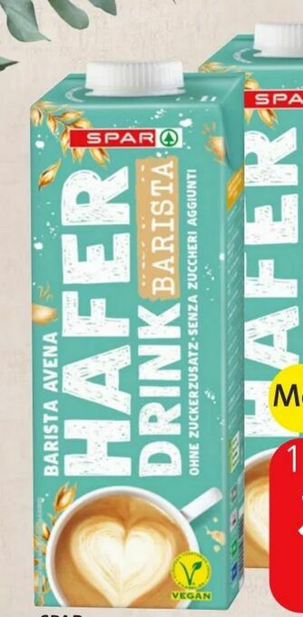 Spar Hafer Barista Angebot
