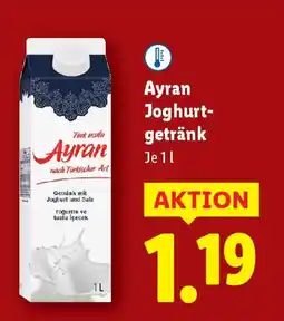 Lidl Ayran Joghurt- getränk Angebot