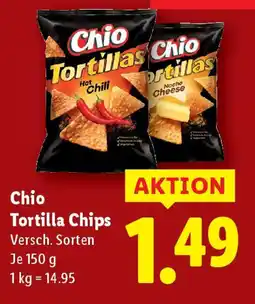 Lidl Chio Tortillas Chips Angebot
