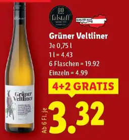 Lidl Grüner Veltliner Angebot
