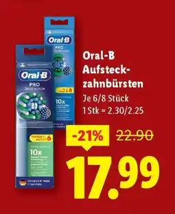 Lidl Oral-B Aufsteck- zahnbürsten Angebot