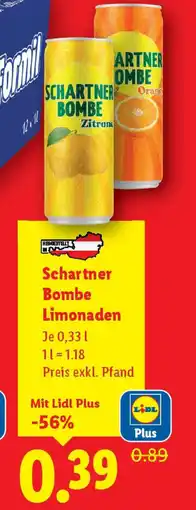 Lidl Schartner Bombe Limonaden Angebot