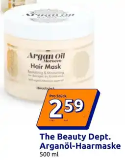 Action The Beauty Dept. Arganöl-Haarmaske Angebot