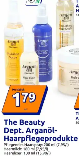 Action The Beauty Dept. Arganöl- Haarpflegeprodukte Angebot