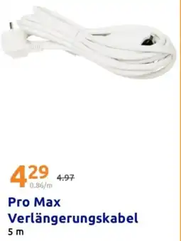 Action Pro Max Verlängerungskabel Angebot