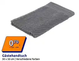 Action Gästehandtuch Angebot