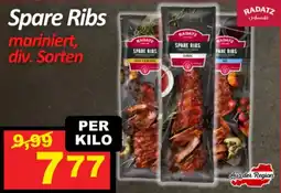 Wurstico Spare Ribs Angebot