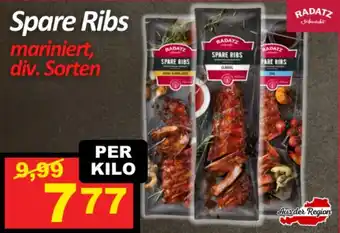 Wurstico Spare Ribs Angebot