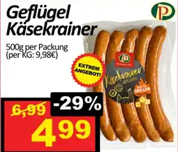 Wurstico Geflügel Käsekrainer Angebot