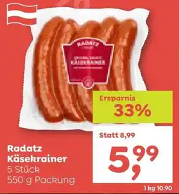 ADEG Radatz Käsekrainer Angebot