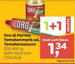 ADEG Oro di Parma Tomatenmark od. Tomatensaucen Angebot