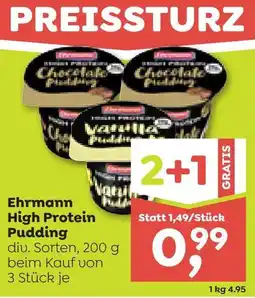 ADEG Ehrmann high protein pudding Angebot