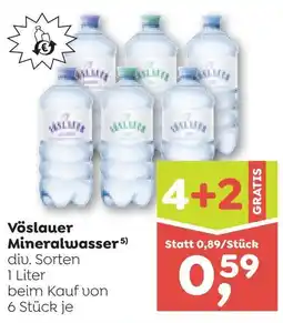 ADEG Vöslauer Mineralwasser Angebot
