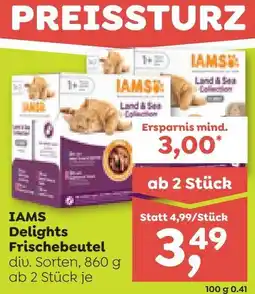 ADEG Iams delights frischebeutel Angebot