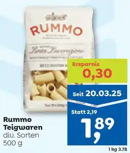 ADEG Rummo Teigwaren Angebot