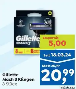 ADEG Gillette Mach 3 Klingen Angebot
