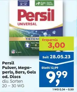 ADEG Persil Pulver, Mega- perls, Bars, Gels od. Discs Angebot