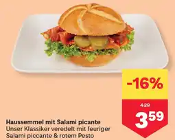 MPreis Haussemmel mit Salami picante Angebot