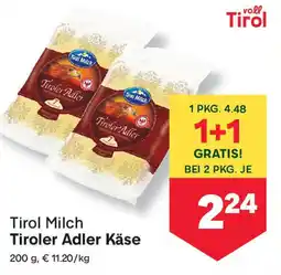 MPreis Tiroler Adler Käse Angebot
