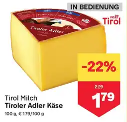 MPreis Tiroler Adler Käse Angebot