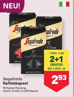 MPreis Segafredo Kaffeekapsel Angebot