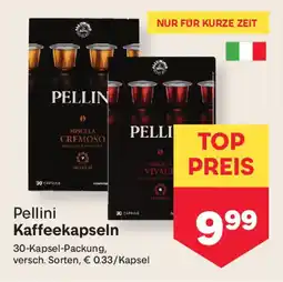 MPreis Pellini Kaffeekapseln Angebot