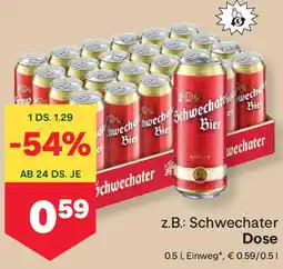 MPreis Schwechater Dose Angebot