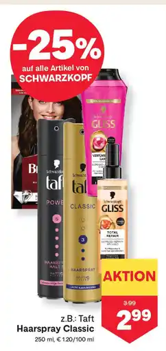 MPreis Haarspray classic Angebot