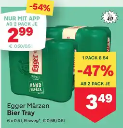 MPreis Egger märzen bier tray Angebot