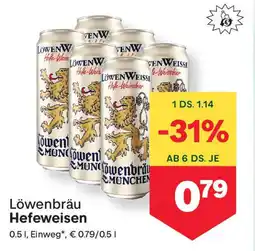 MPreis Löwenbräu Hefeweisen Angebot