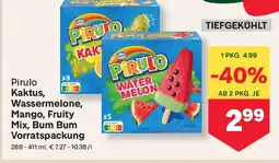 MPreis Pirulo kaktus, wassermelone, mango, fruity mix, bum bum vorratspackung Angebot