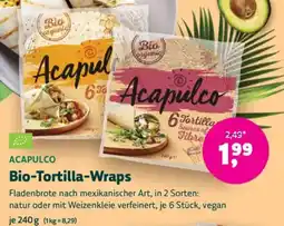 Denn's Biomarkt Bio-Tortilla-Wraps Angebot