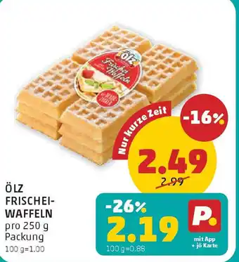 PENNY Ölz frischeiwaffeln Angebot